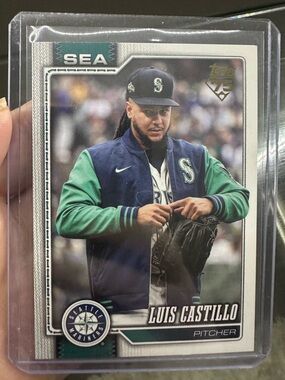 Golden Mirror- Luis Castillo Topps card